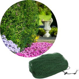 Deer-Terrent Deer Netting – Heavy Duty Bird Netting, Chicken Coop, Fruit Trees, Plants, Plastic Fence, Bird Screen, Outdoor Cover, Garden Protection, Net Material, 10'x10'