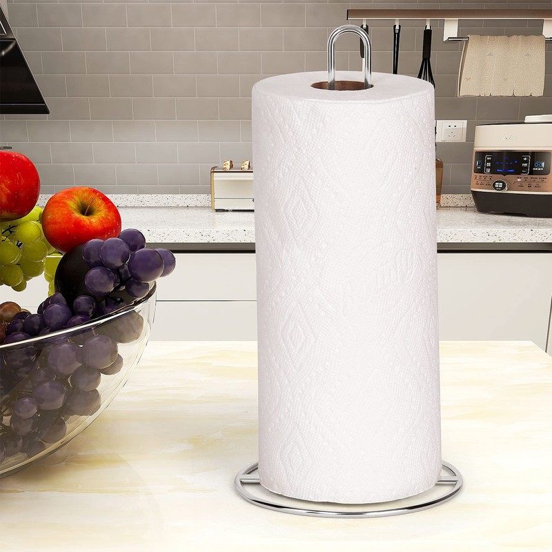 Paper Towel Holder Countertop, OBODING, Kitchen Paper Towel Stand Holder