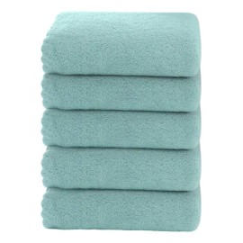 Juego De Toallas Faciales De Terciopelo, Suaves Y Absorbente