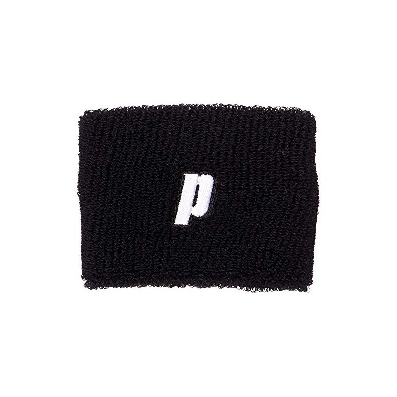 Prince PK478 Tennis Wear Wristband, Unisex, Black