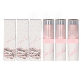 3pcs Pearlised Glitter Lipstick Matte Non Stick Cup Lip Gloss Shiny Metallic Lipstick for Daily Party Ball 09