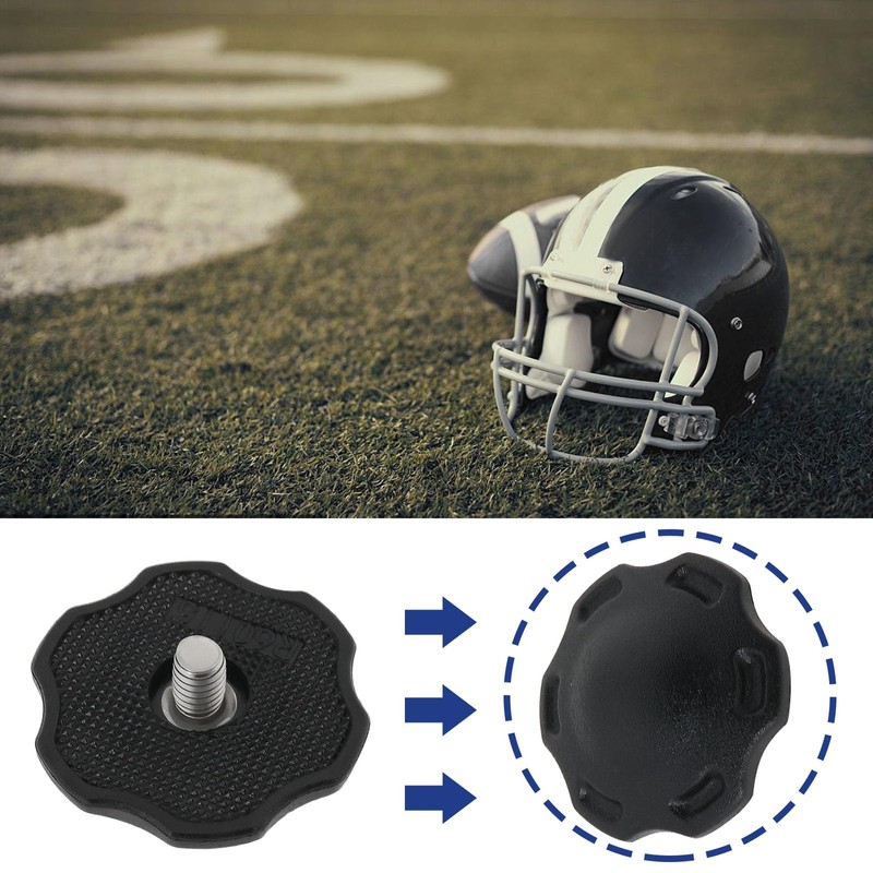 LT Easiyl M4 Black Football Helmet Thumb Screws Chin Strap