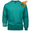 MAGCOMSEN Oversized Sweatshirt - Men's Crew Neck Sweater with Fleece
