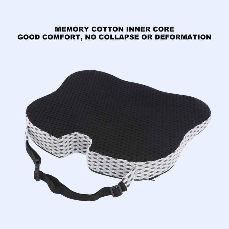Memory Foam Cushion Breathable Mesh Thickened Chair Pad Seat Cushion