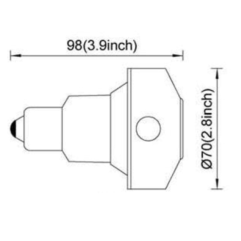 TWDRTDD Indoor/Outdoor Light Control Socket with Photocell,Automatic Dusk to Dawn