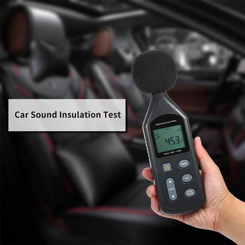 Sound Level Meter, Handheld Decibel Noise Measurement Tester 30-130 dB