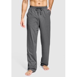Pudolla Men's Tall Sweatpants 32"/34"/36" Long Inseam Cotton Yoga Pants Athletic Lounge Casual Pants for Men with Pockets(Grey 36 Inseam-XL)
