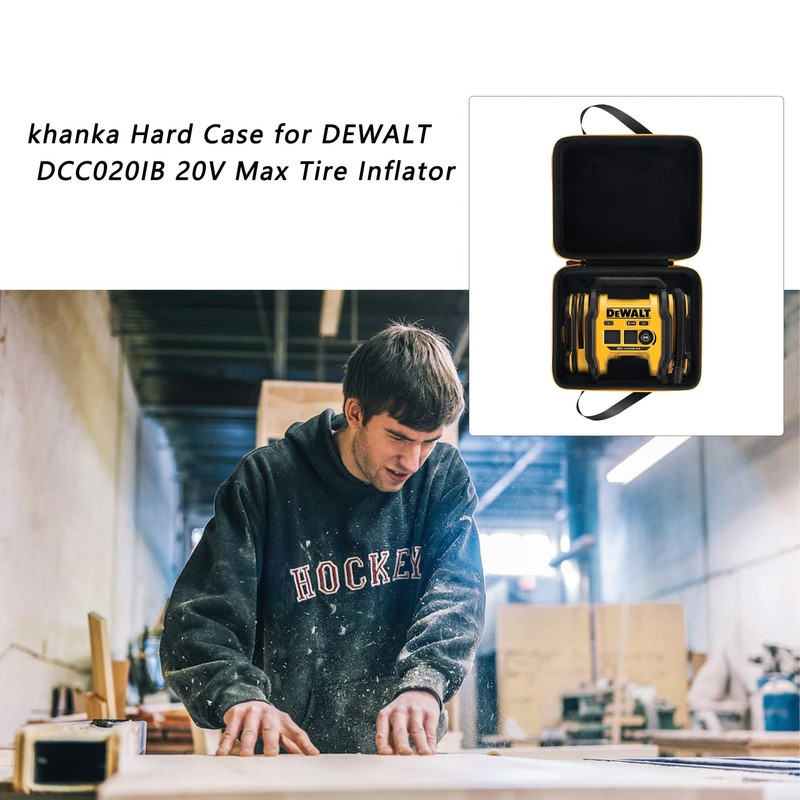 khanka Hard Case replacement for DEWALT DCC020IB 20V Max Tire