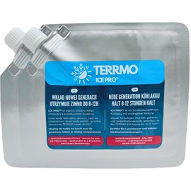 TERRMO IcePro™ Small Ice Packs for Cool Bag, Lunch Box, Cool Box, Medication, Extra Long Cooling Time, Reusable, High Performance, Cooling Elements, Cool Pack 350 ml & 19 x 16 cm (Pack of 2)