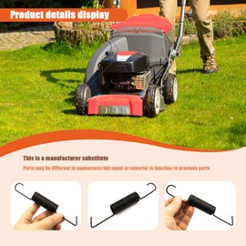 Fenhaliny Mower Deck Belt Tension Spring GX21582 GX20377 Compatible with John Deere L120 L130 115 125 135 145 155C 190 G110 D140 （2 Pack）