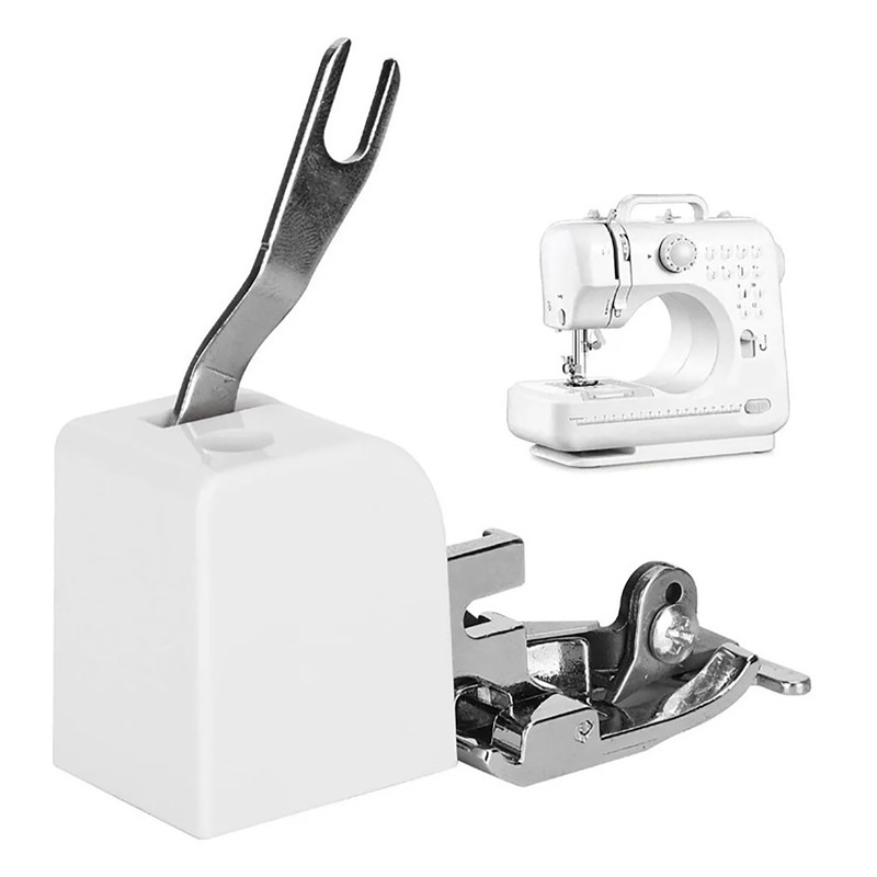 Side Cutter Presser Foot ABS Stainless Steel Universal Household Sewing