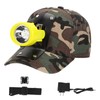 Vanvale High Lumens LED Mining Headlamp with Hat - Waterproof,