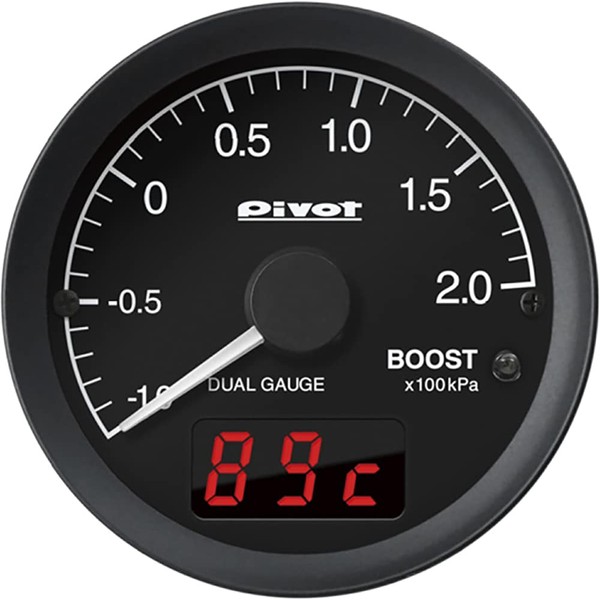 PIVOT DRXB Dual Gauge RS Boost Meter