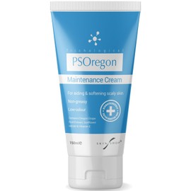 PSOregon Maintenance Cream for Sensitive & Scaly Skin – Non-Greasy Daily Moisturiser with Oregon Grape Root, Helps Soften & Soothe Redness, Fast-Absorbing, Paraben & SLS Free, 150ml