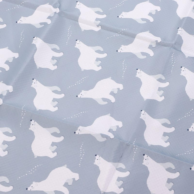 Waterproof Food Spill Mess Mat Portable Cute Cartoon Animal Pattern