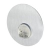 Wenko Uno Static-Loc Wall Hook, PET/Polycarbonate Stainless Steel Silver