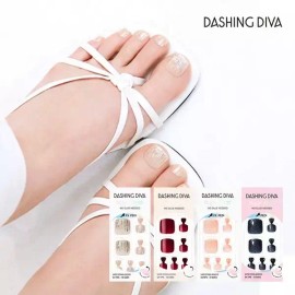 Desing Diva [데싱디바] 매직프레스 썸머 스와레 페디 4종 De Sing Diva Magic Press Summer Swear Pedi 4types
