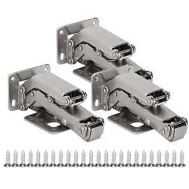 Door Hinges 165‑180 Degree Hinges Door Kitchen Cabinet Concealed Adjustable with Screw