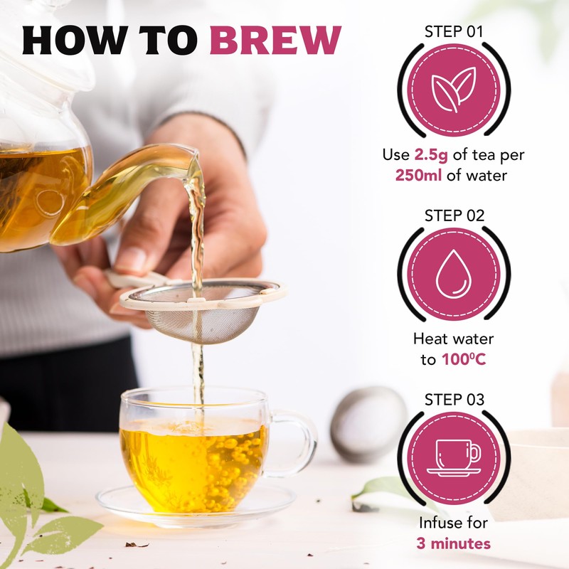 KARMA TEA CO.| English Breakfast Loose Leaf Tea, 40g (32cups)