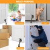 Kickdown Door Stopper, 2 Packs Door Holder to Keep Door