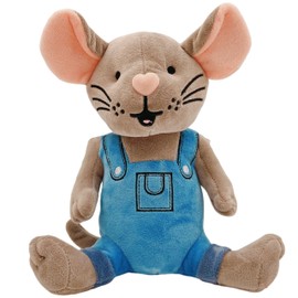 TYigao Please Give Mouse Cook.ies - Adorable Small Mouse Stuffed Animal Plush with Clothes - Perfect for Little Ones Who Love Cookies（9.5 Inches） (Style A)