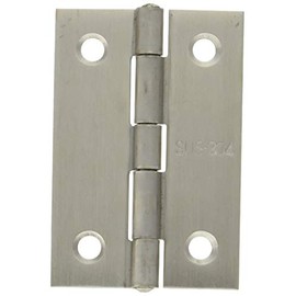 Hi Logic 17493 Stainless Steel Hinges, 2.0 inches (51 mm), Pack of 6
