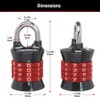 Master Lock Locker Lock Set Your Own Combination Padlock, 3