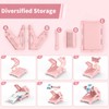 Rongta Label Holder for Rolls and Fan-Fold Labels (Light Pink)