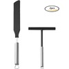 WEIWUXIAN Set of 2 Baking Cooking Baking Tools, Stainless Steel