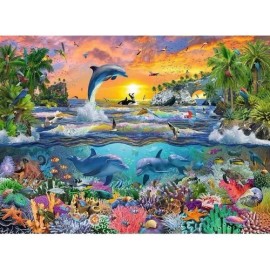 Ravensburger Rompecabezas Paraiso Tropical 100 Pz Xxl 10950