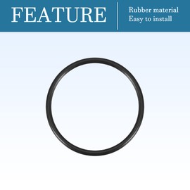 QUARKZMAN 36 mm x 32 mm x 2 mm Nitrile Rubber O-Rings x 10 Pieces Round Sealing Disc for Tap Plumber Repair Seal Connection [Black]