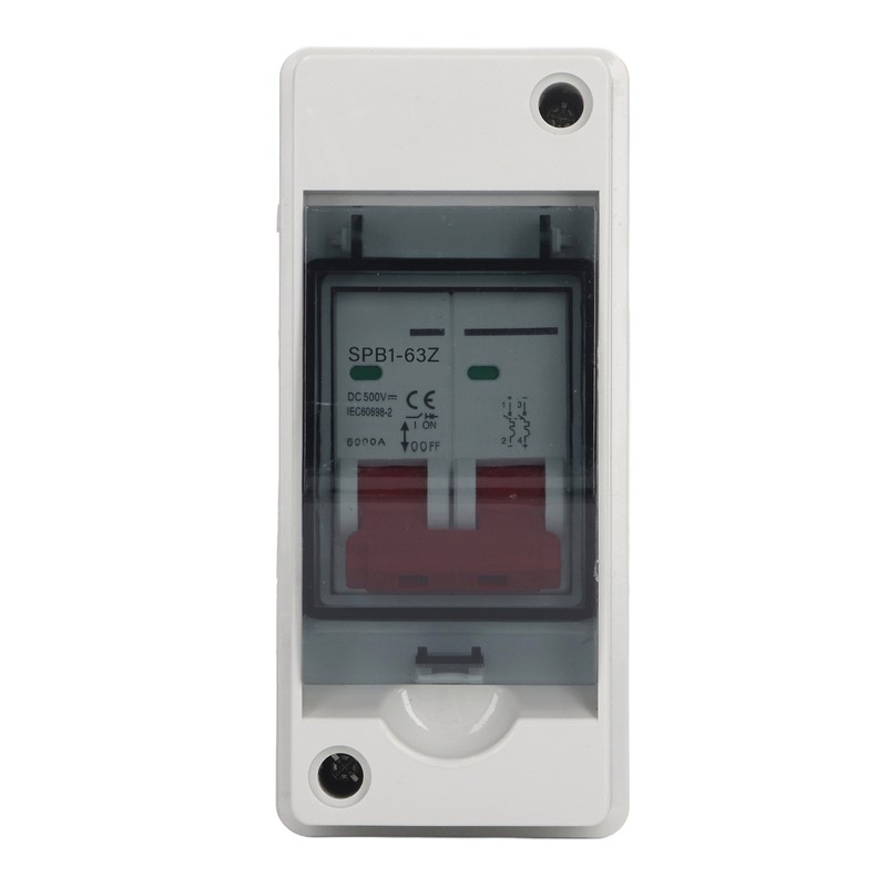 PV Solar Disconnect Switch Photovoltaic Circuit Isolator Miniature RV Breaker