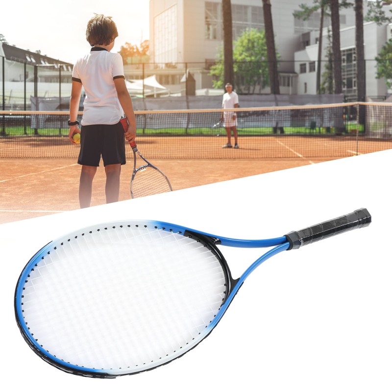 Kids Tennis Racket Shock Absorbing Aluminum Alloy Frame Training Tennis