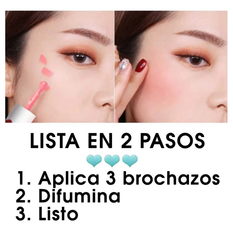 Rubor Liquido Betabel Natural Cheeks&lips 24 Hrs Indeleble