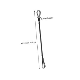 WOONEKY 3pcs Gym Cable Machine Attachments Durable Fitness Equipment Parts for Tricep Pulldowns Leg Extensions Easy Installation for Home Gym Use