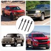 4PCS Aluminum Rosette Rivets High Strength Rustproof Long Lasting Replacement