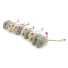 SmartyKat Skitter Critters Value Pack Catnip Cat Toys - Gray/Cream,