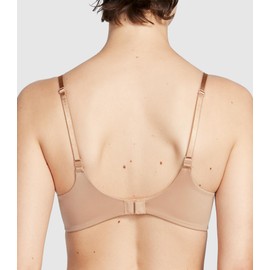 Victoria's Secret So Obsessed Wireless Push Up Bra, Padded, Plunge Neckline, Smoothing, Bras for Women, Beige (34B)