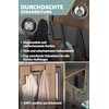 Menz Door Coat Rack for Hanging, Made of Stainless Steel,