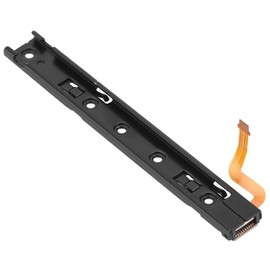 Bewinner L/R Slider Repair Parts, Replacement Parts Left & Right Slider With Flex Cable Repair for Switch Console Metal Slider for Switch(Right Slider)