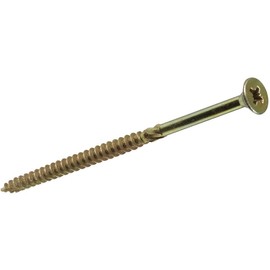Space-Plug Spectre 5mm x 120mm CSK Multipurpose Countersunk Screw (25 Pack) For Joinery, Repairs, Wood And Fittings