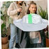 Baluue Salon Barber Cape Umbrella Hair Cutting Cape for Adults