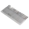 YUFUTOL 20pcs Solid Carbide Burr Set 0.118‘’（3mm）Shank Tungsten Carbide Rotary