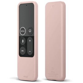 elago R2 Slim Case Compatible with Apple TV Siri Remote 1st Generation (Sand Pink) - Slim Design, Scratch-Free Silicone, Shock Absorption, Full Access