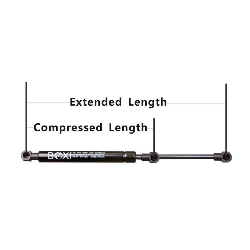 BOXI 2PCS Gas Charged Lift Supports Spring Struts Shocks Dampers