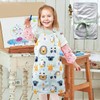Pipoobear Kids Apron Adjustable Strap for Boys and Girls 100%