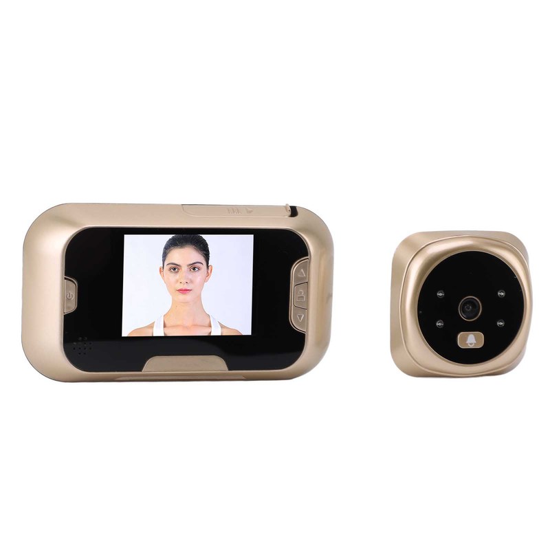 Peephole Camera Automatic Photo Taking 120° Viewing Angle Infrared Night