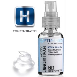 Anti-Aging Vitamin C Serum with Hyaluronic Acid & Pentapeptide – Face Perfector for Radiant Skin, Firming, and Hydration