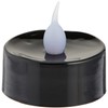Darice 3 Piece LED Tea Lights, Black