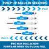 Portable Two-Way Sports Ball Pump Kit with Needles & Hose